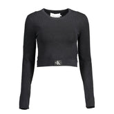 Calvin Klein Black Lyocell Women Sweater -   -  Calvin Klein.